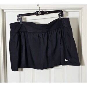 Nike Swim Skirt Women's Size‎ 3X Black Skort